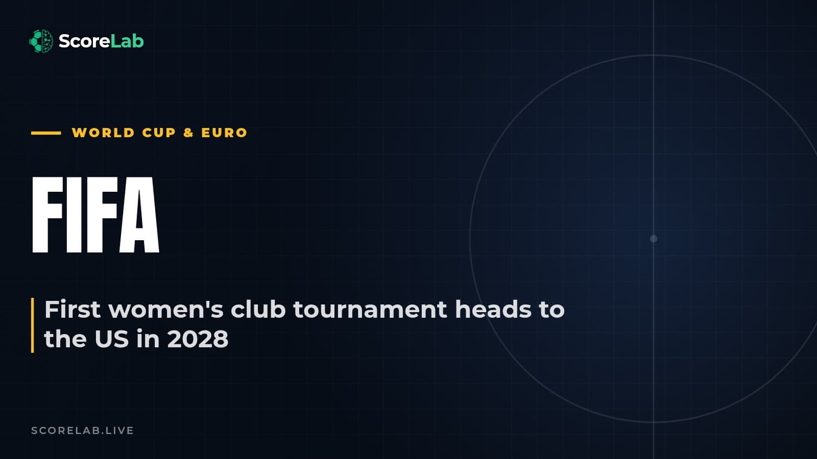 Women's Club World Cup 2028: USA named host of first edition — ScoreLab