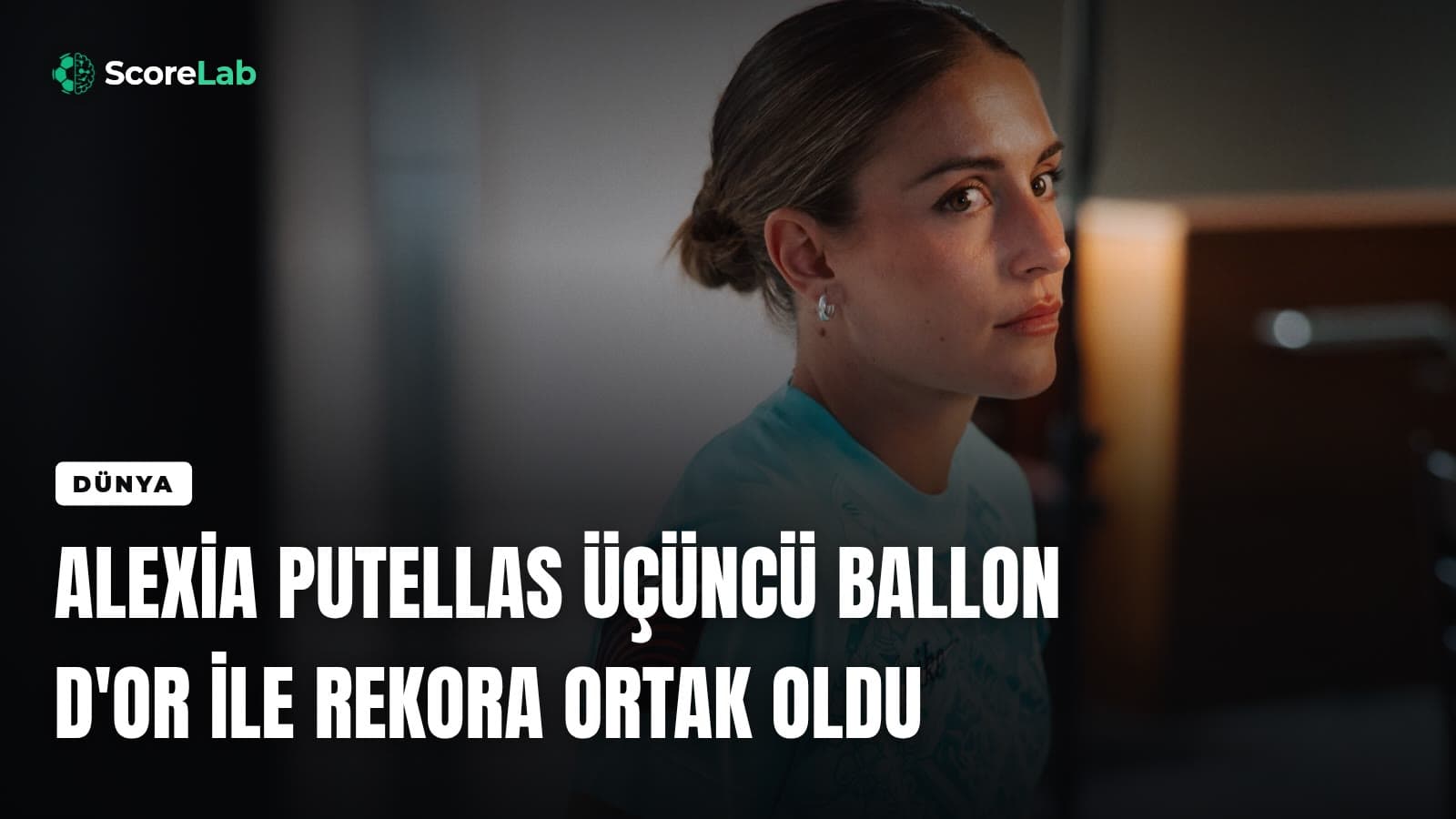 Alexia Putellas üçüncü Ballon d'Or ile rekora ortak oldu — ScoreLab