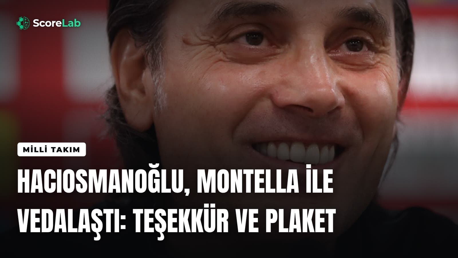 Hacıosmanoğlu, Montella ile vedalaştı: Teşekkür ve plaket — ScoreLab