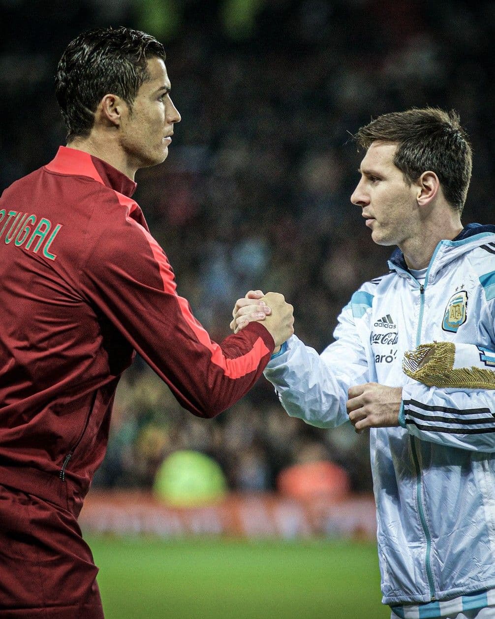 Ballon d'Or kupalarıyla, ödül töreninde