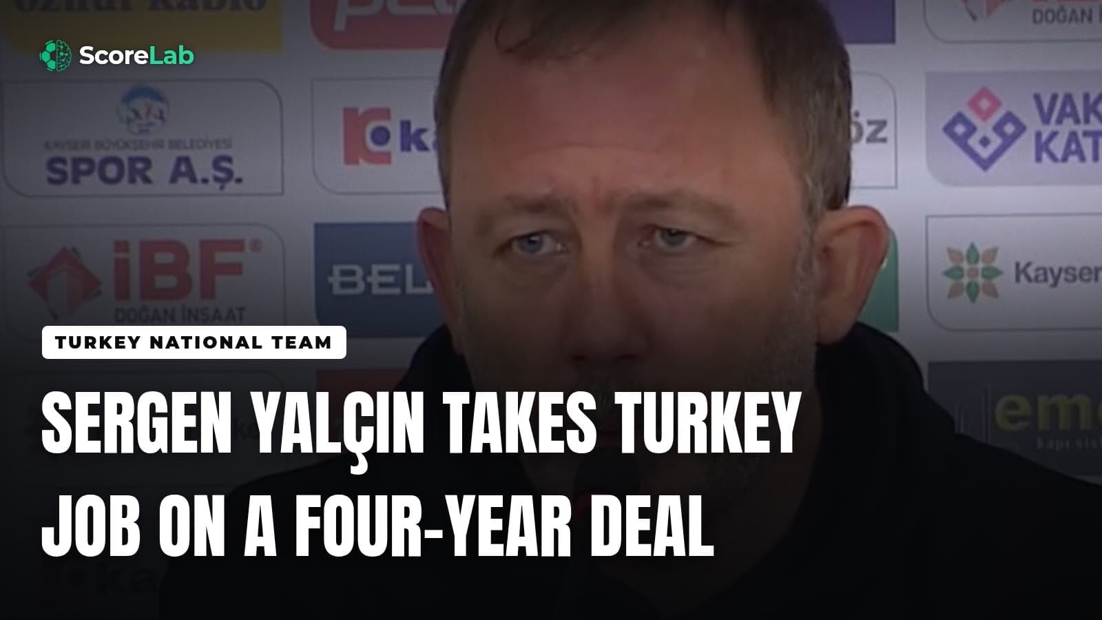 Sergen Yalçın takes Turkey job on a four-year deal — ScoreLab